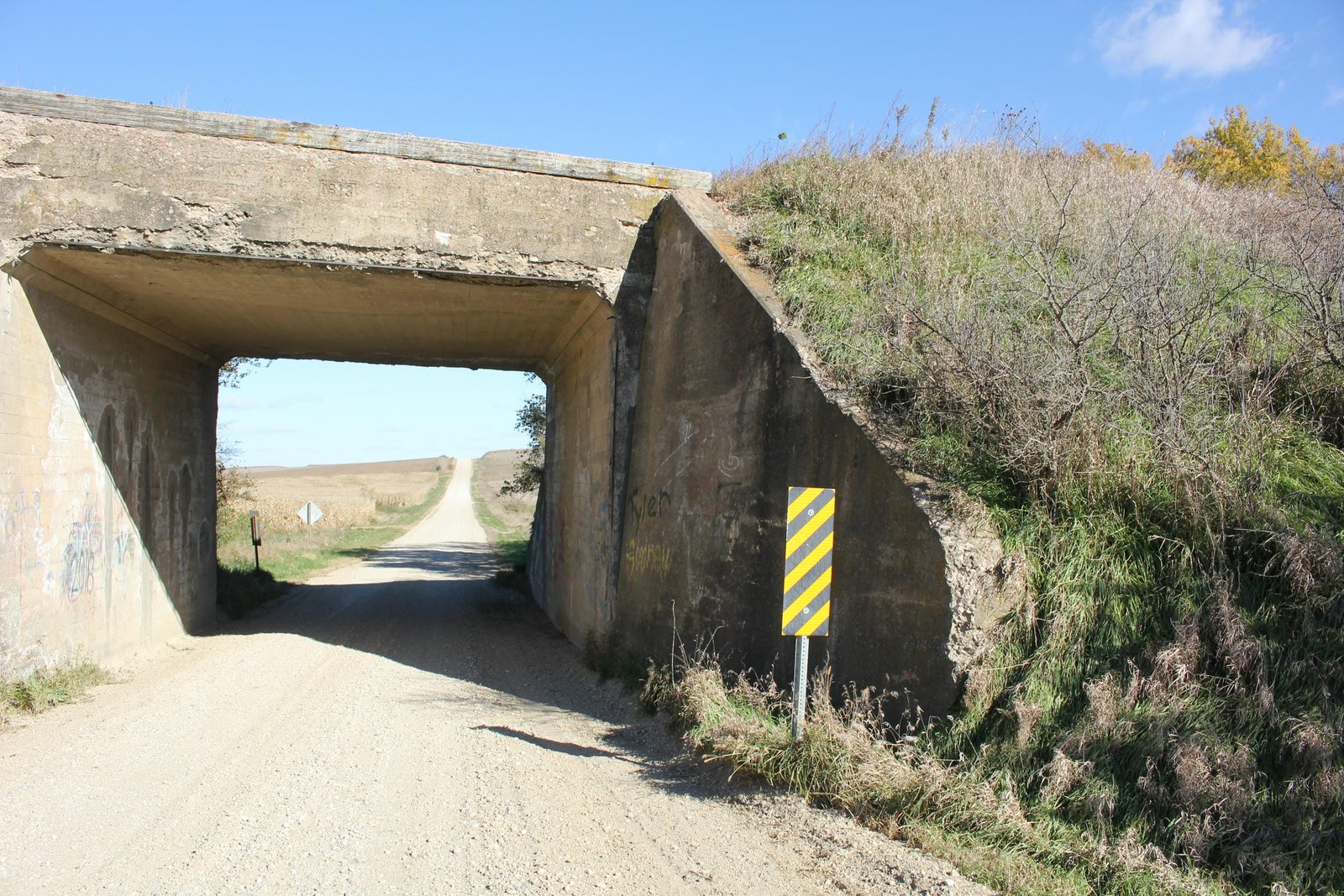 East abutment
